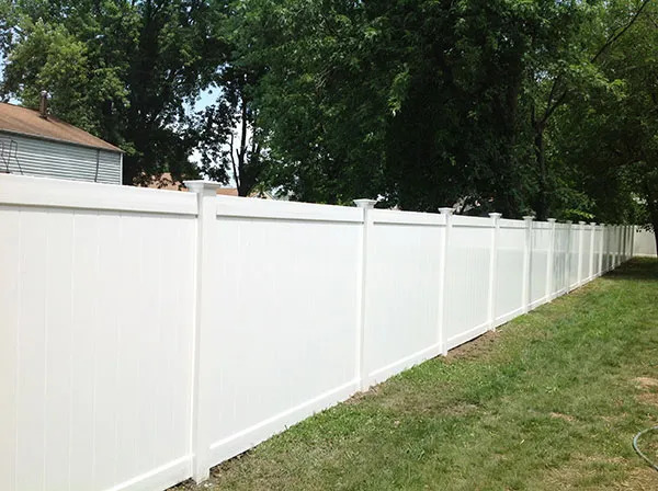 Vinyl/PVC Fence 1